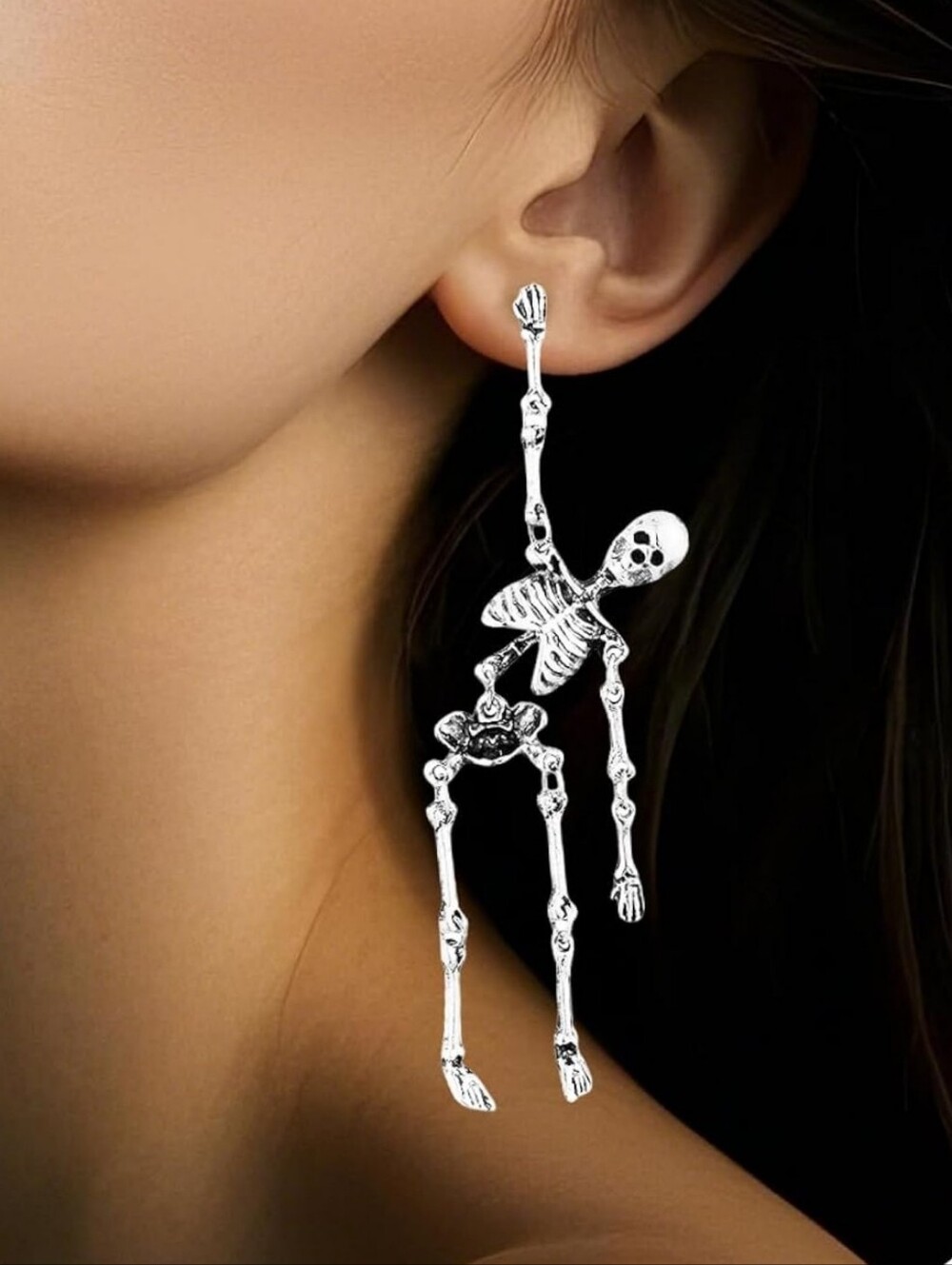 Skeleton Dangle Earrings